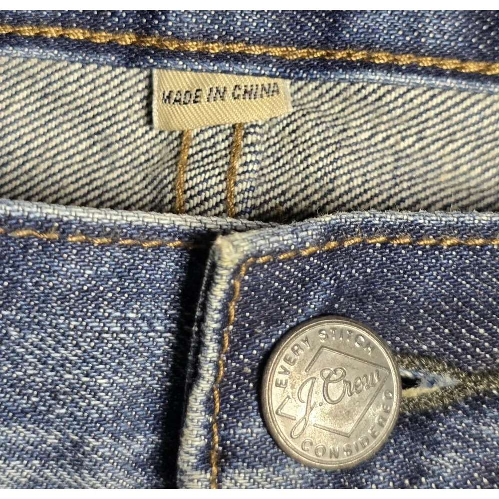 J Crew Style 770 Men's 34x34 Japanese Fabric Kaihara Denim Blue Cotton Jeans